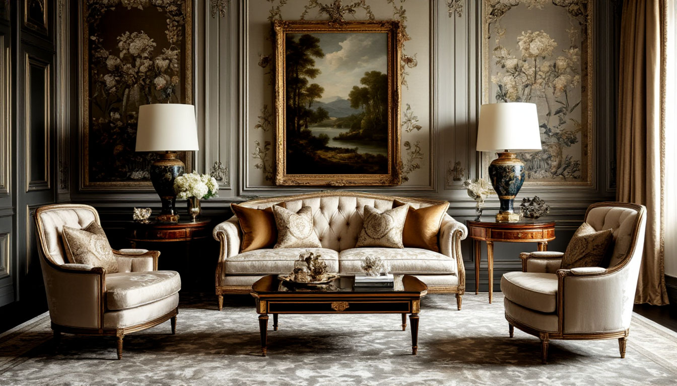 Единство красоты: как дорогие обои создают гармонию с элитной мебелью и декором